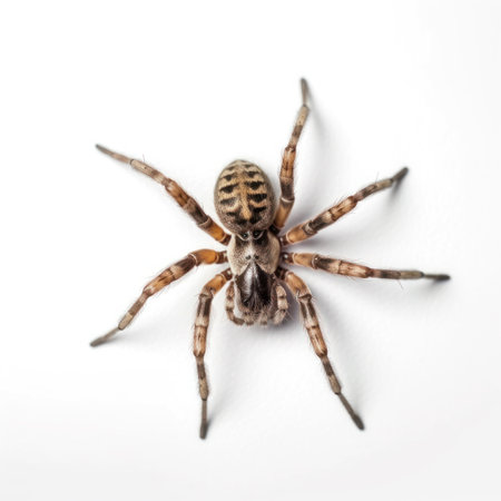 Tarantula spider isolated on white background. Tarantula spider.の写真素材