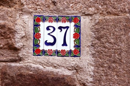 Number 37.の写真素材