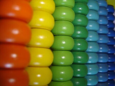 Learning to countの写真素材