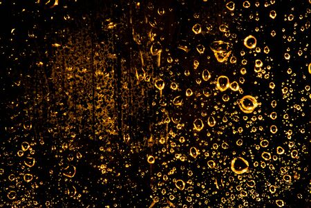 Drops on glassの写真素材