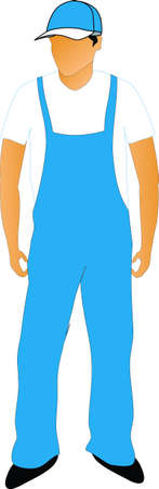 workerのイラスト素材