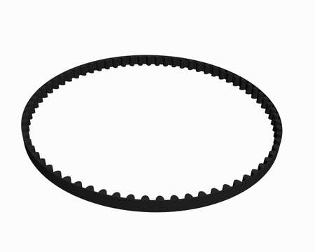TIMING BELT FOR MOTOR 3D ILLUSTRATIONの写真素材