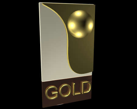 NAME BOARD 3D ILLUSTRATIONの写真素材