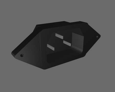 POWER CONNECTOR 3D ILLUSTRATIONの写真素材