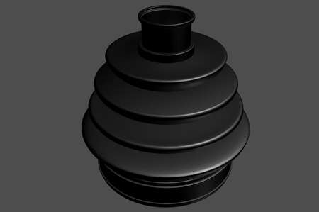 axle boot of car 3d illustrationの写真素材