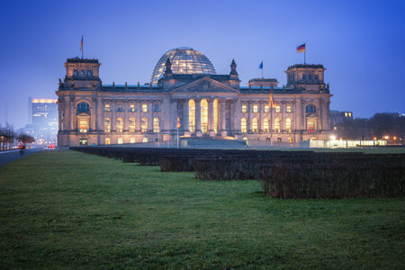 Berliner Reichstag, Germanyのeditorial素材