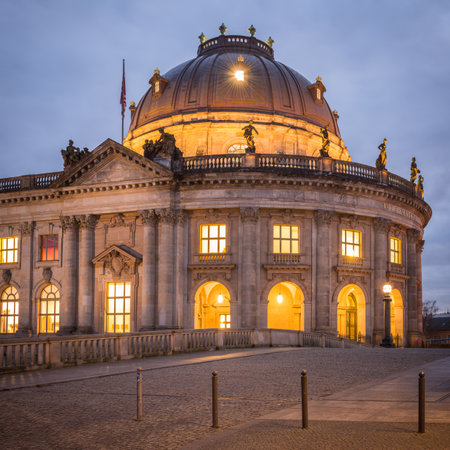 Berlin Bode Museum - Germanyのeditorial素材