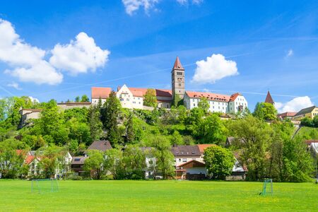 Panorama of the Villag Kastl - Lauterachtal, Bavariaの写真素材