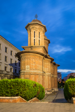 Kretzulescu Church Bucharest, Romaniaの写真素材
