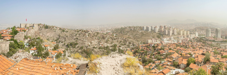 Panoramic View of Ankara - Turkeyの写真素材