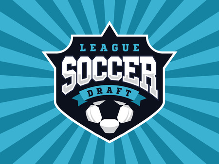 Modern professional soccer logo for sport team.のイラスト素材