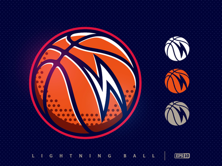 Modern professional basketball icon for sport team.のイラスト素材
