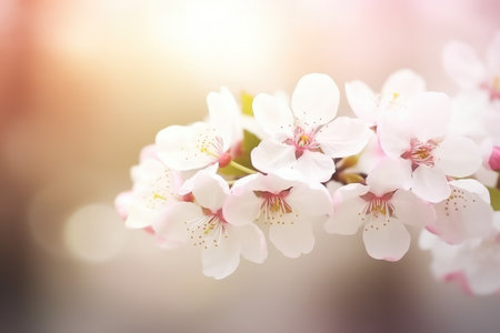 beautiful flowers on backgroundの素材