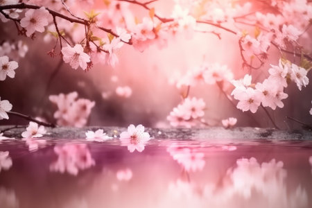 beautiful flowers on backgroundの素材