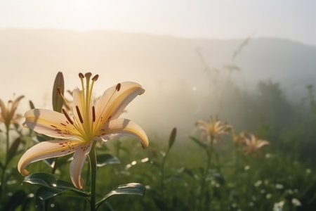 beautiful flowers on backgroundの素材