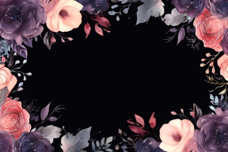 beautiful flowers design on backgroundの素材