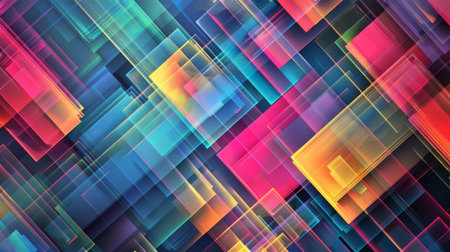 Colorful abstract background for web design. Gradient mesh. Vector illustration.の素材