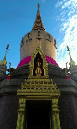 Pagoda in Thailands temple.の素材