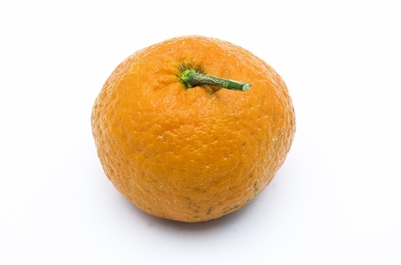orange isolateの写真素材