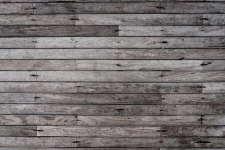 Old plank wood panel floor texture backgroundの写真素材