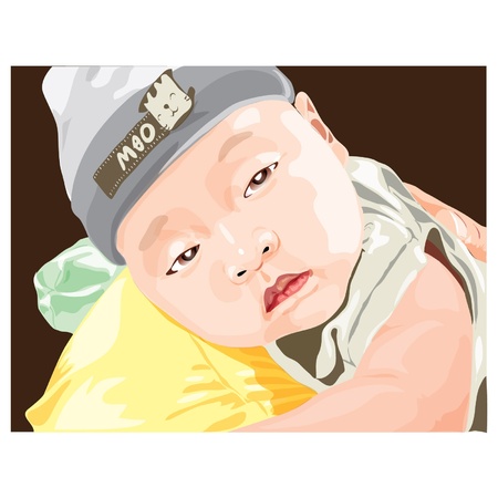 Child Graphicのイラスト素材
