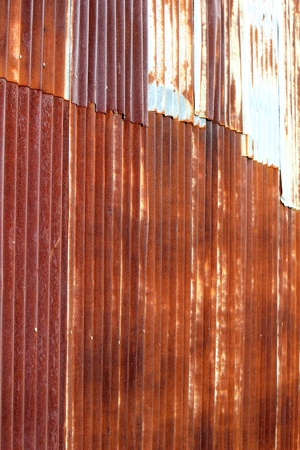 Zinc wallの写真素材