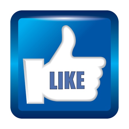 Likeのイラスト素材