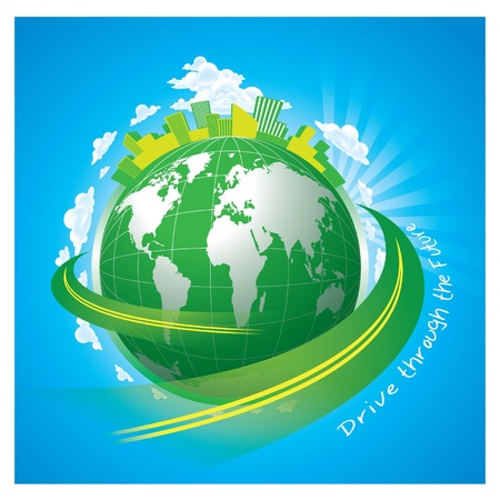 GREEN WORLDのイラスト素材