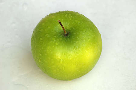 Green Appleの写真素材
