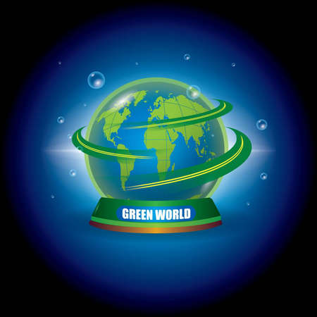 GREEN WORLDのイラスト素材