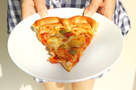 PIZZAの写真素材
