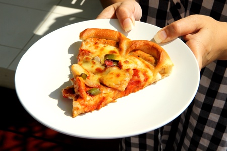 PIZZAの写真素材
