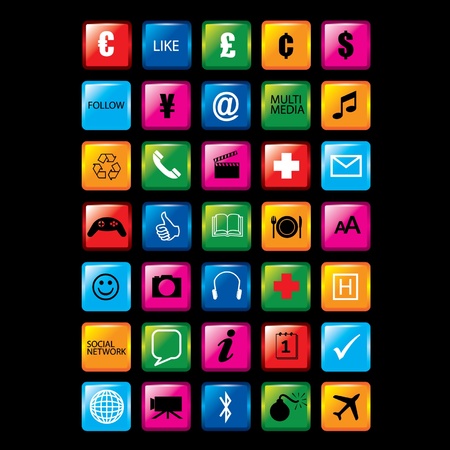 Applicationsのイラスト素材