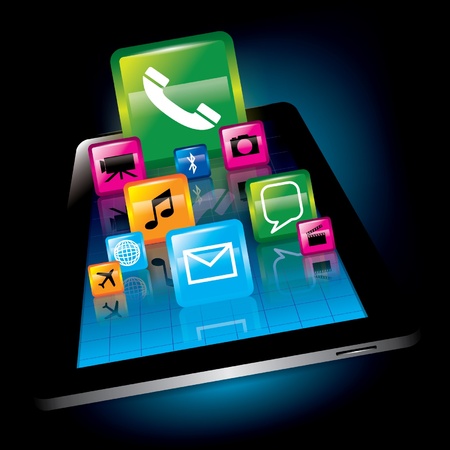 Applicationsのイラスト素材