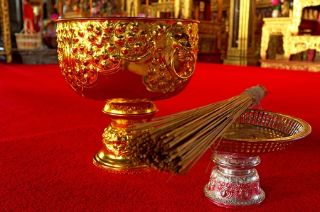 Holy water bowlの写真素材