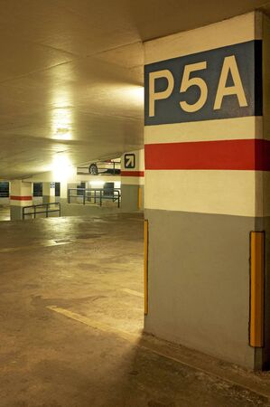 Parking lotの写真素材
