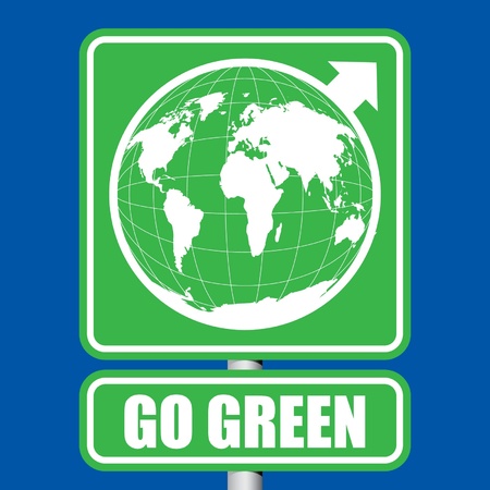 Go Greenのイラスト素材