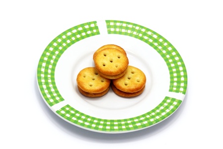Biscuits pineapple fillingsの写真素材