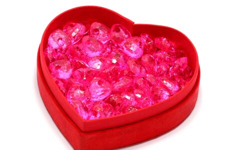Heart shaped boxの写真素材