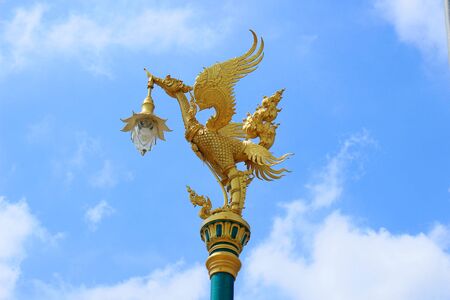 The swan lampの写真素材