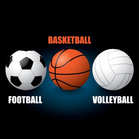 Sport Ballsのイラスト素材