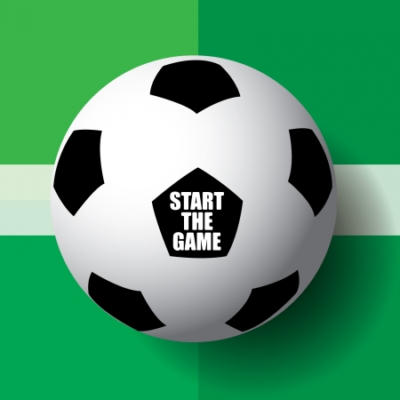 Soccer Football Start the Gameのイラスト素材