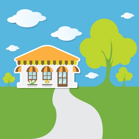 vector Homeのイラスト素材