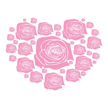 rose vector.のイラスト素材