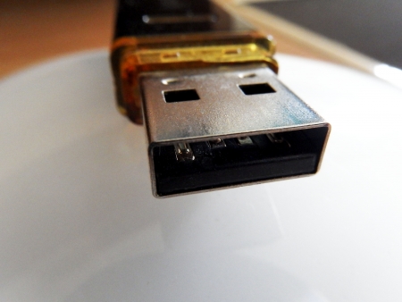 Flash driveの写真素材