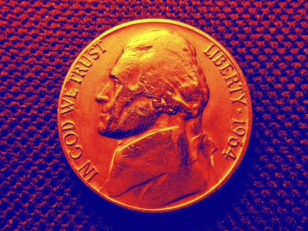 US Coins collectionの写真素材