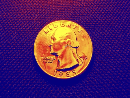 US Coins collectionの写真素材