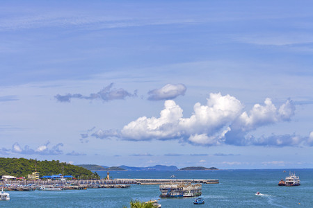 SEA PATTAYA THAILANDの写真素材
