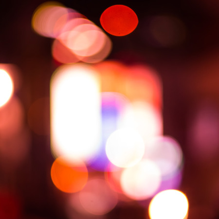 Abstract circular bokeh background