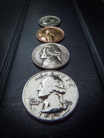 US Coins collectionの写真素材